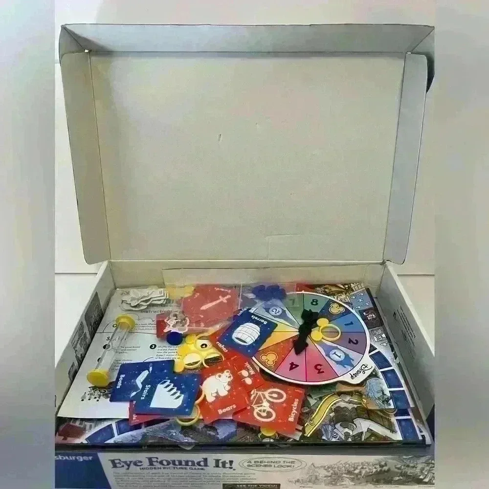 Wonderforge World of Disney Eye Found It Board Game Complete